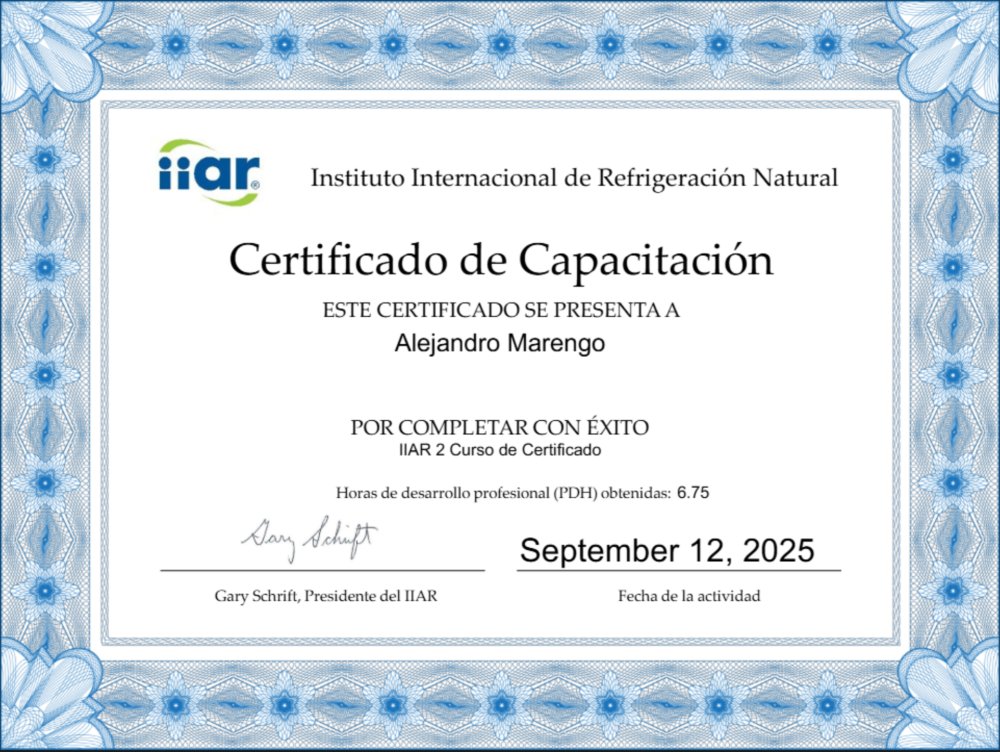 IIAR 2 Alejandro Marengo
