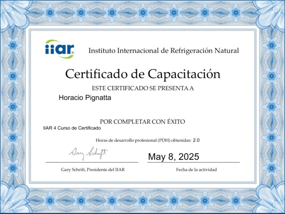 IIAR 4 Horacio Pignatta