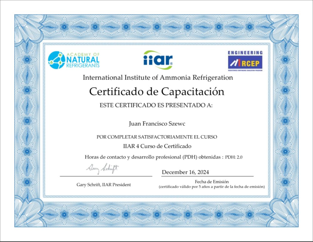 IIAR 4 Juan Francisco Szewc